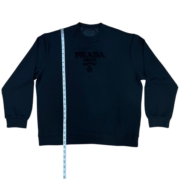 Prada Black Crew Neck Sweater (M) - Picture 4 of 8